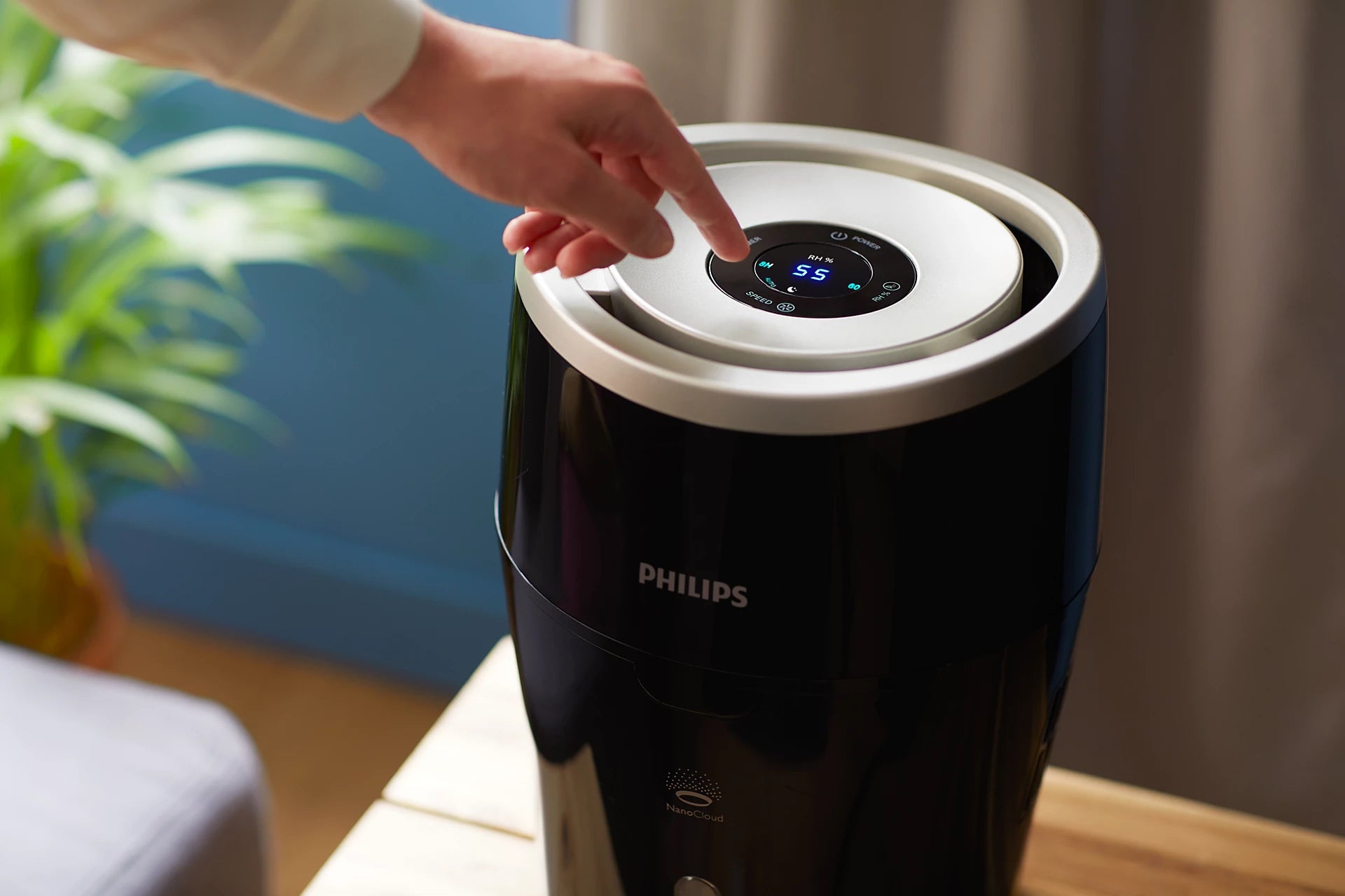 Gaisa mitrinātājs Philips HU4814/10 2000 sērija Gaisa mitrinātājs Philips HU4814/10 2000 sērija